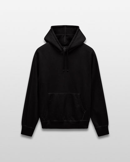 Kyoto Black Midweight Terry Standard Hoodie