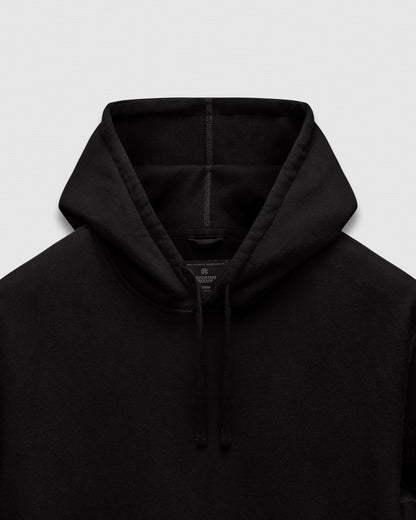 Kyoto Black Midweight Terry Standard Hoodie