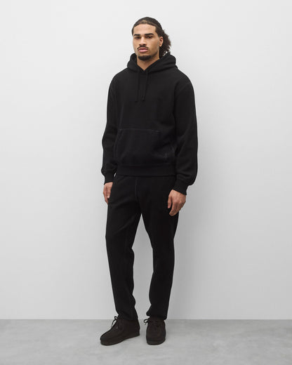 Kyoto Black Midweight Terry Standard Hoodie