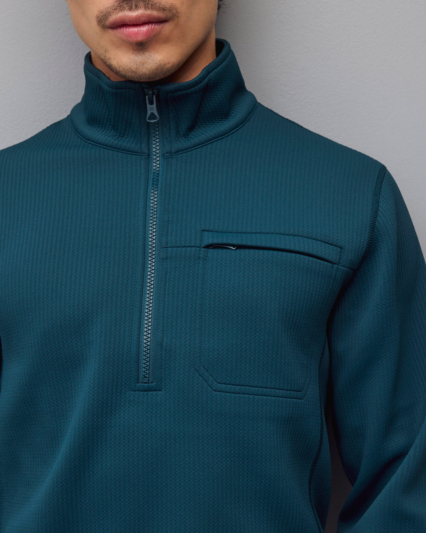 Double Knit Rally Slim Quarter Zip
