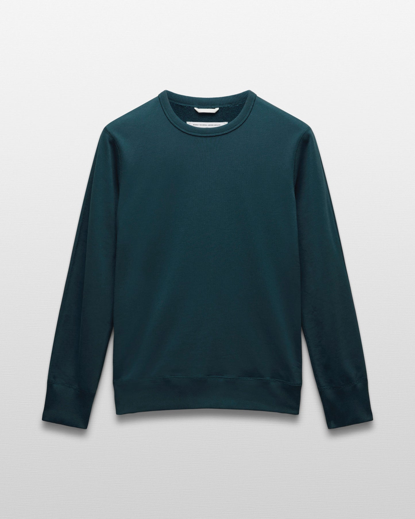 Midweight Terry Slim Crewneck