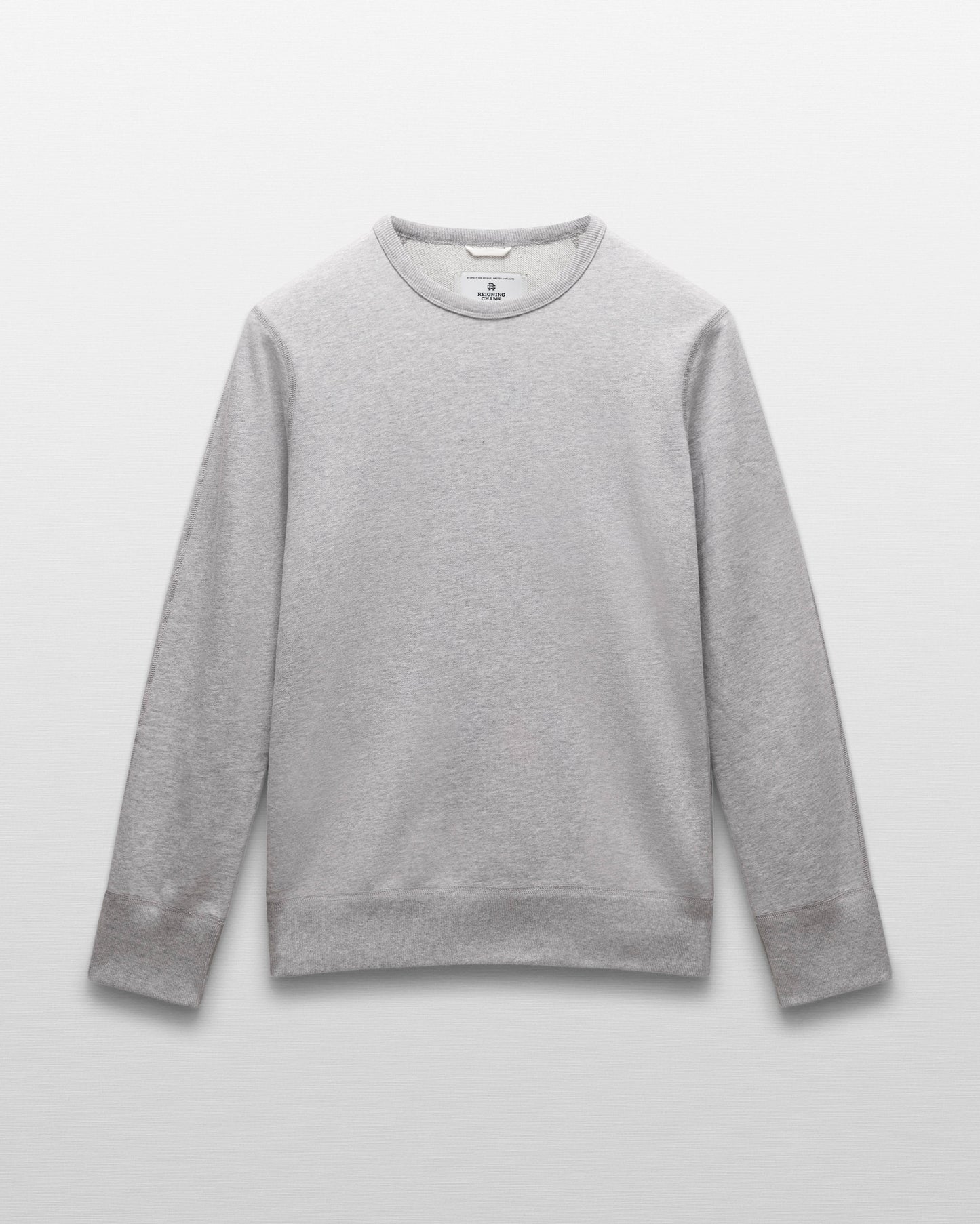 Midweight Terry Slim Crewneck