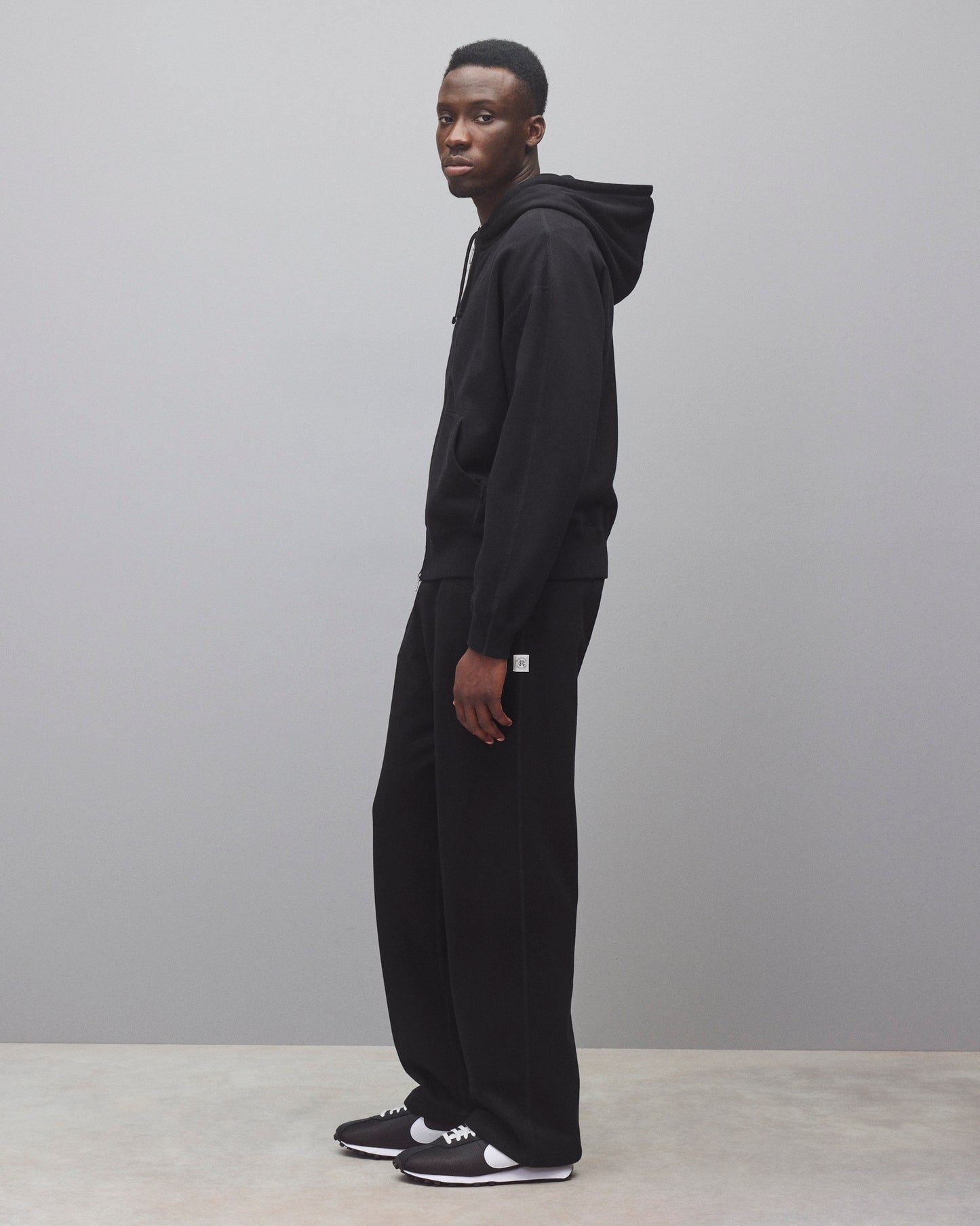 Midweight Terry Relaxed Zip Hoodie