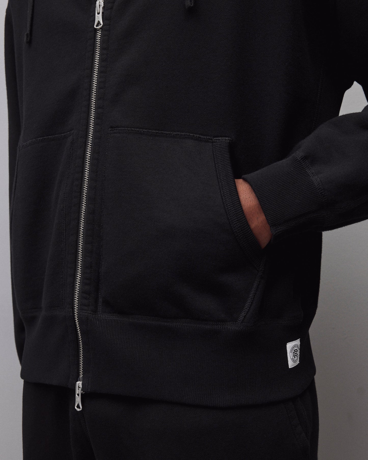 Midweight Terry Relaxed Zip Hoodie