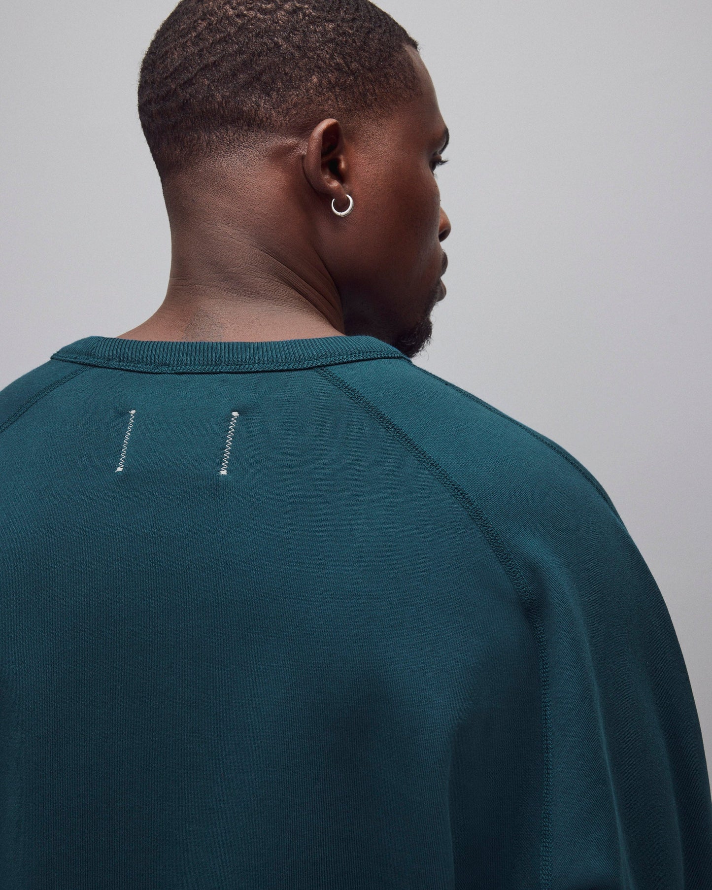 Midweight Terry Relaxed Crewneck