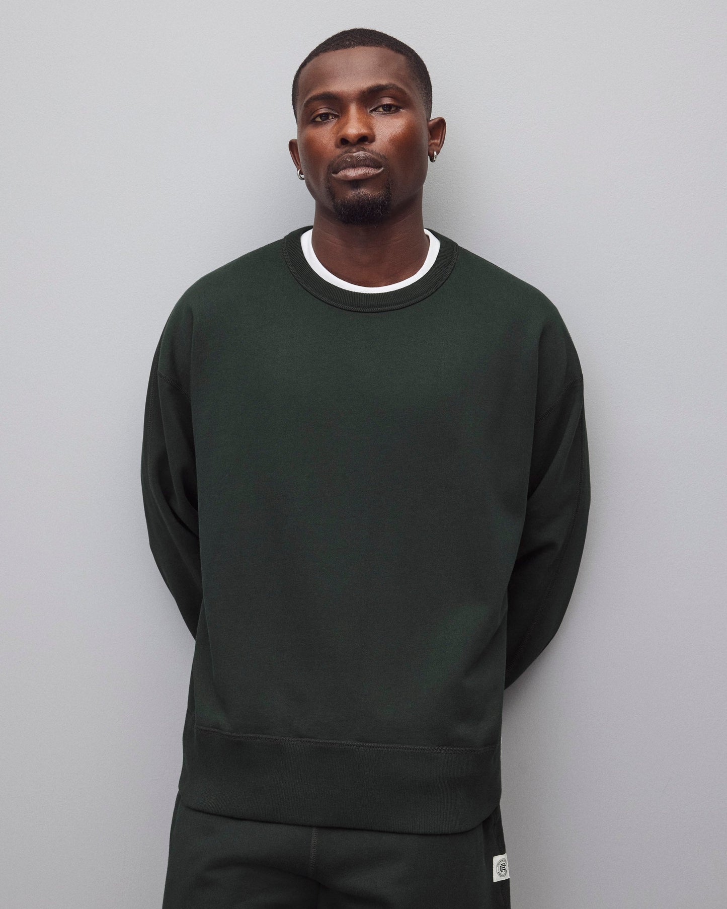 Midweight Terry Relaxed Crewneck