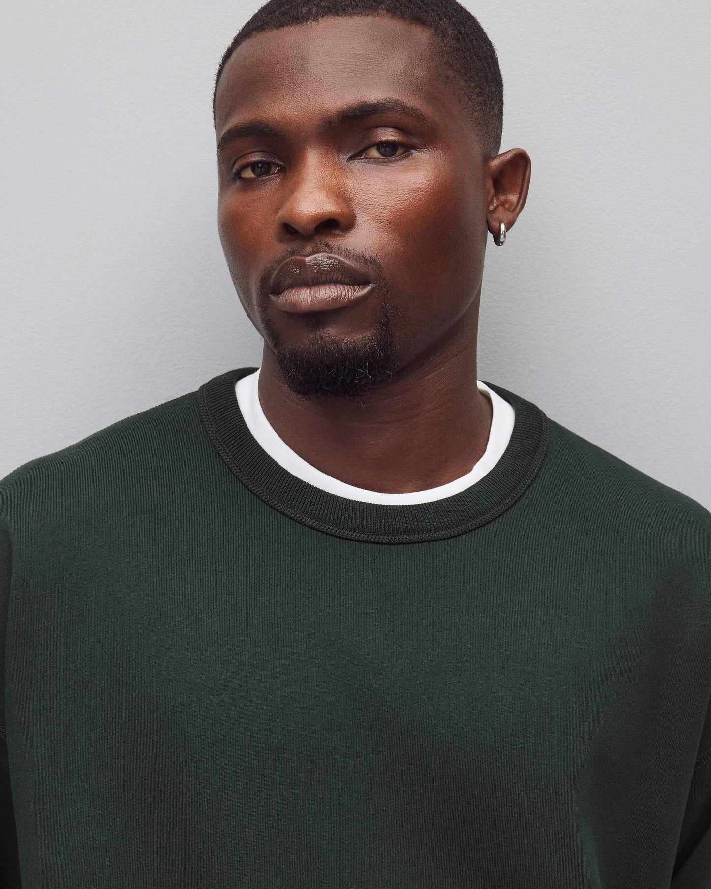 Midweight Terry Relaxed Crewneck