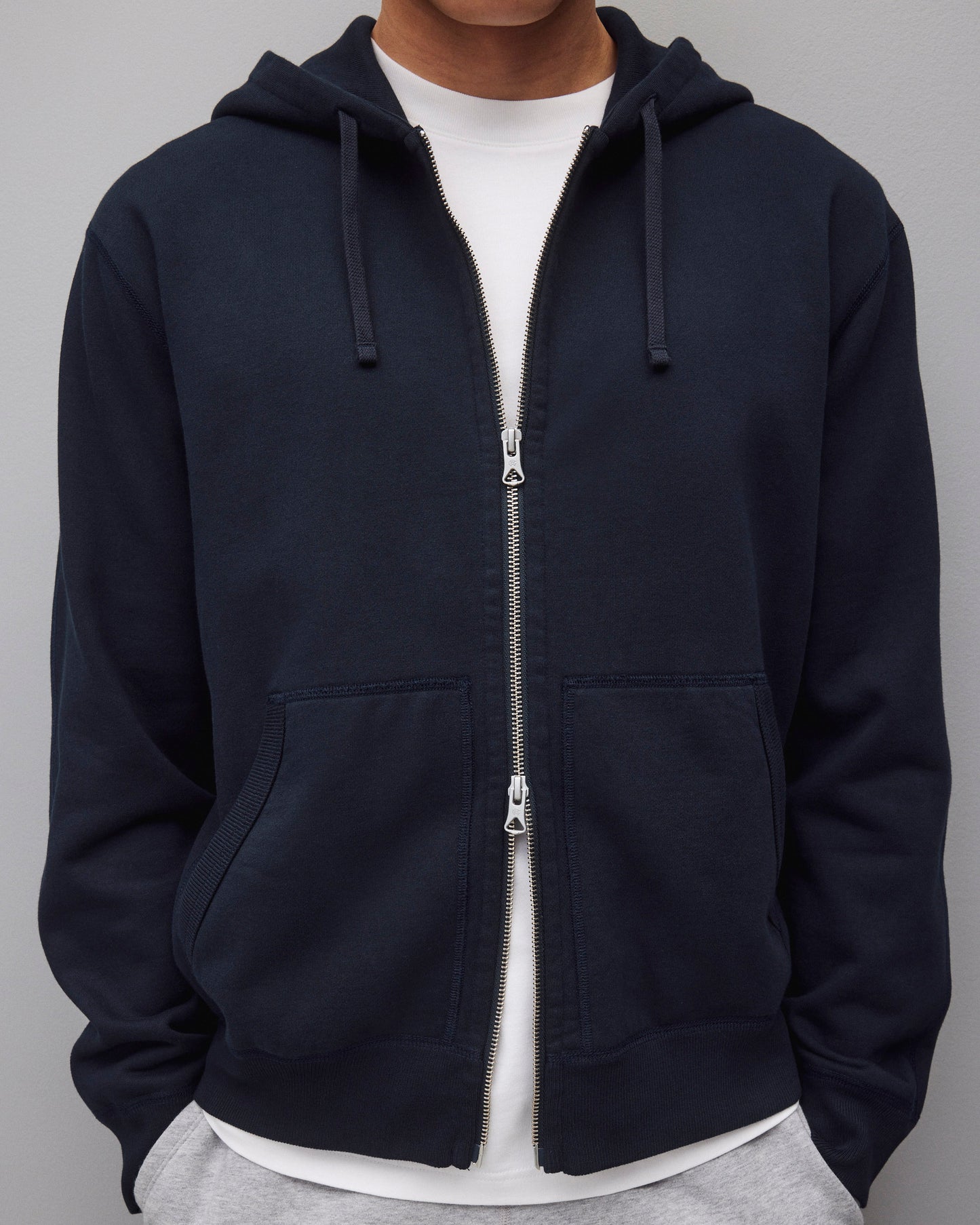 Midweight Terry Standard Zip Hoodie