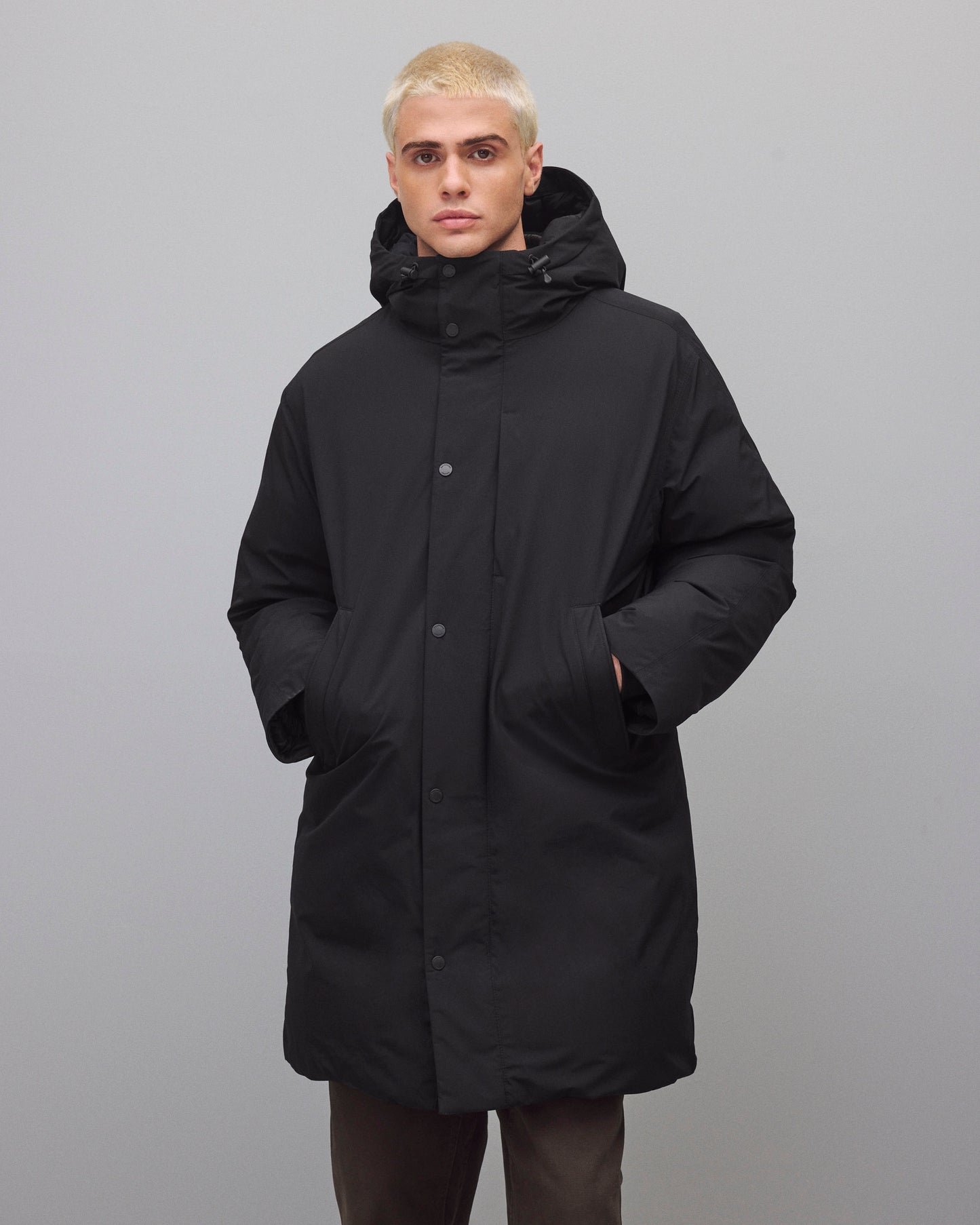 Tech Nylon Sideline Down Parka