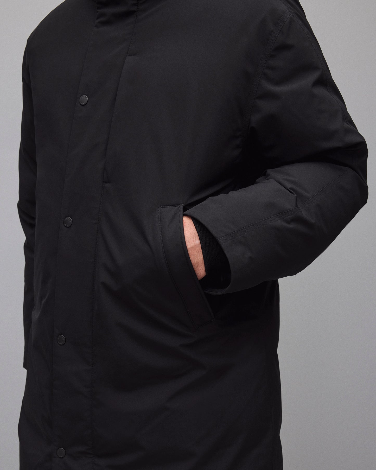 Tech Nylon Sideline Down Parka