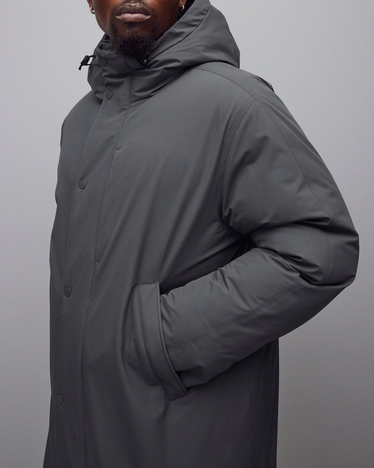 Tech Nylon Sideline Down Parka