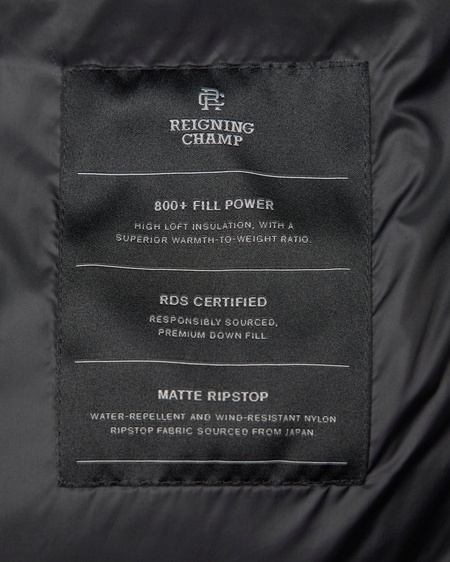 Matte Ripstop Franchise Down Vest