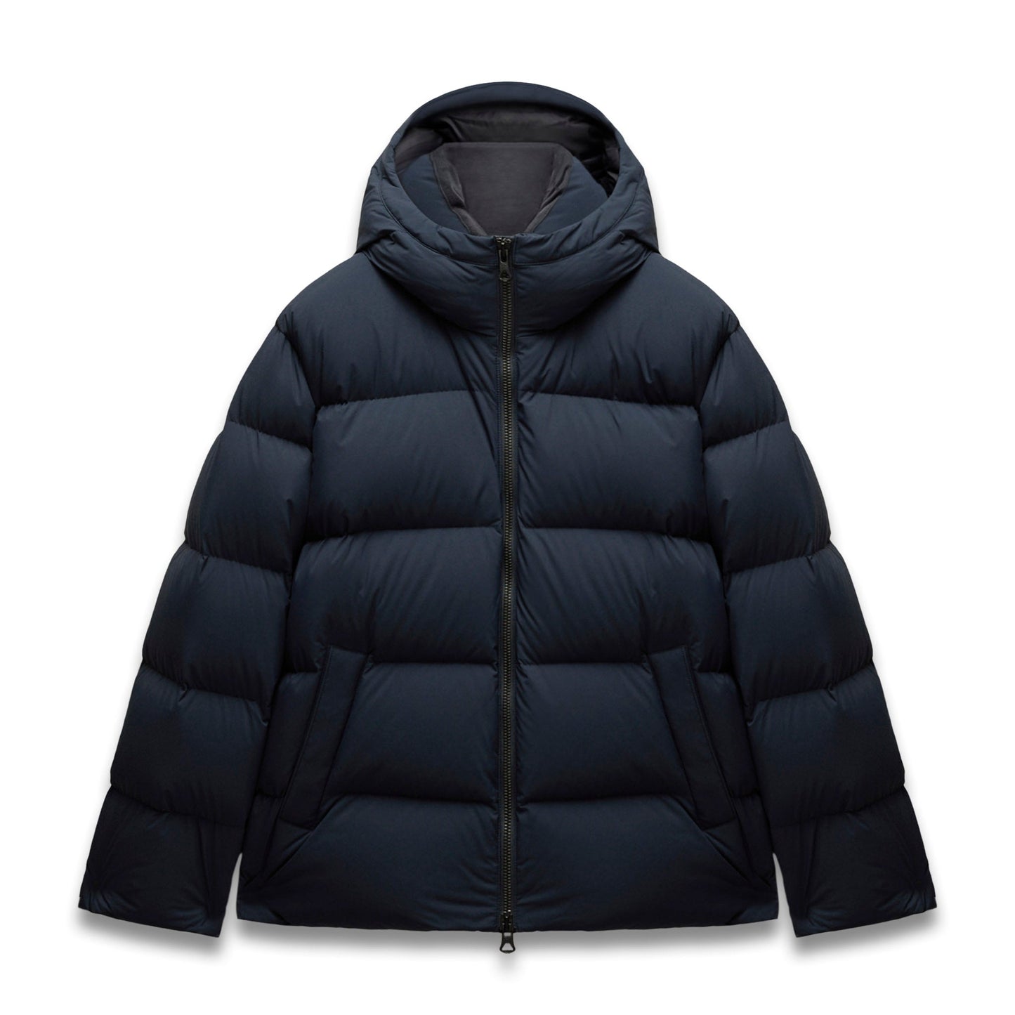 Matte Ripstop Franchise Hooded Down Jacket