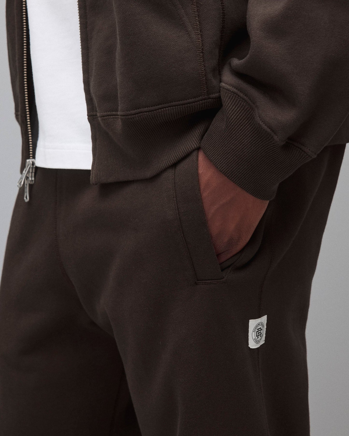 Brushed Fleece Straight Leg Standard Sweatpant