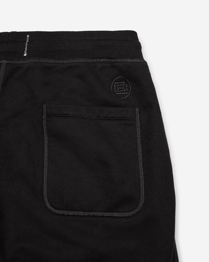 Kyoto Black Midweight Terry Standard Sweatpant