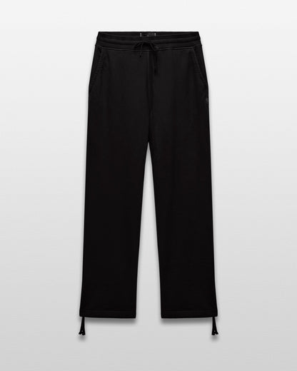 Kyoto Black Midweight Terry Relaxed Sweatpant