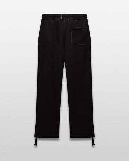 Kyoto Black Midweight Terry Relaxed Sweatpant