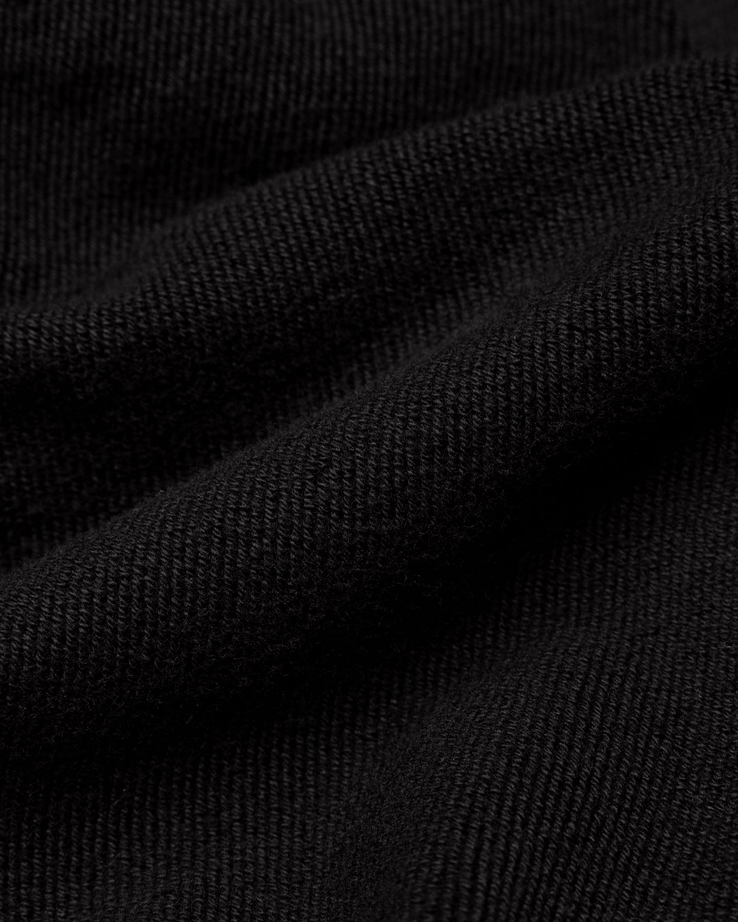 Kyoto Black Midweight Terry Relaxed Sweatpant
