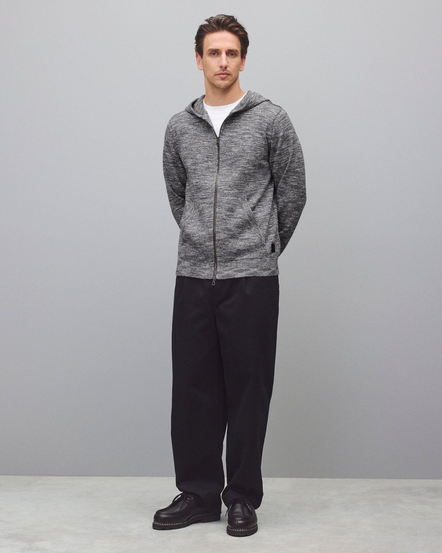 Cotton Slub Laurel Zip Hoodie
