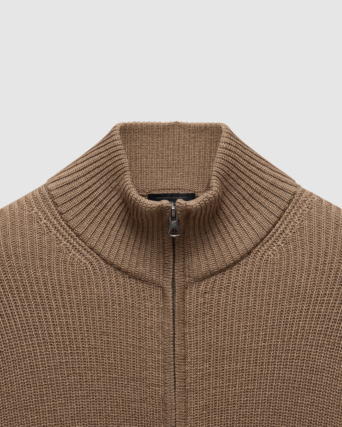 Merino Rib Vinnie Track Jacket