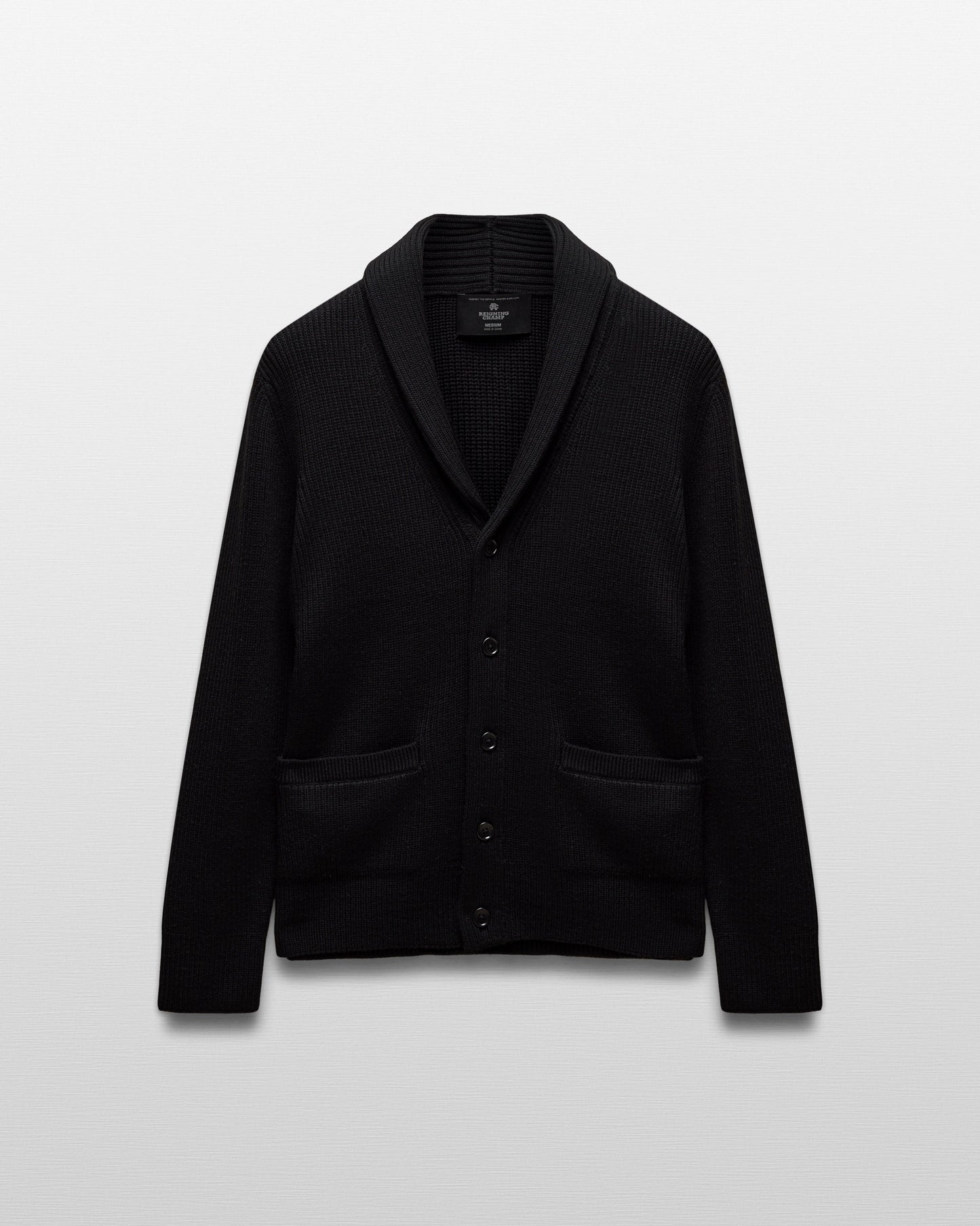 Merino Rib Vinnie Shawl Cardigan