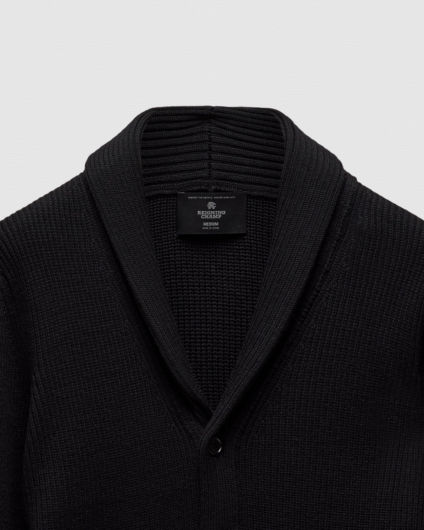 Merino Rib Vinnie Shawl Cardigan