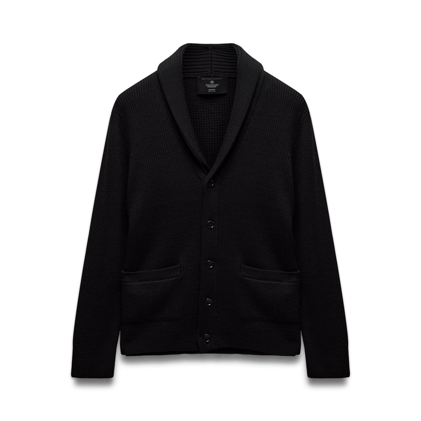 Merino Rib Vinnie Shawl Cardigan