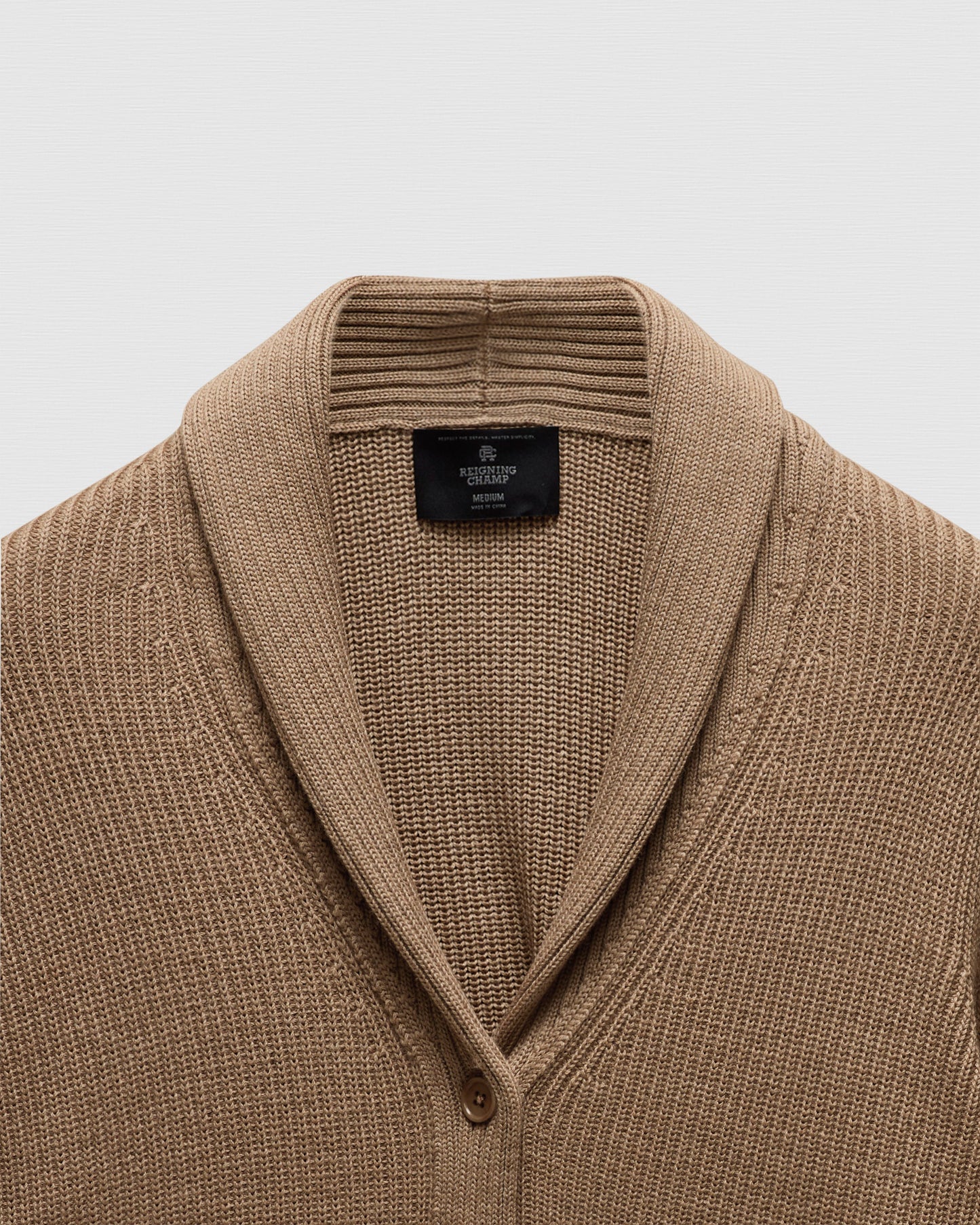 Merino Rib Vinnie Shawl Cardigan