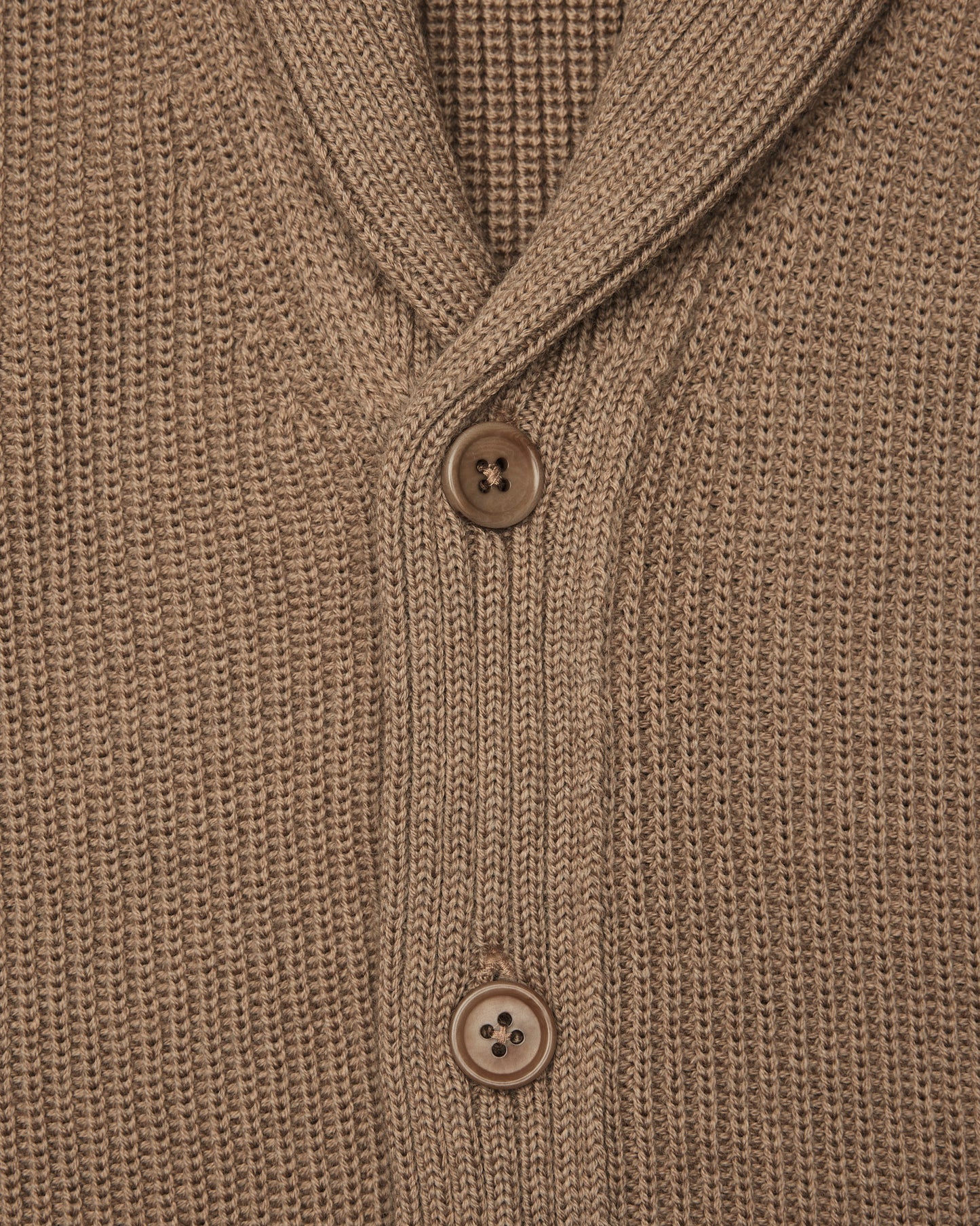 Merino Rib Vinnie Shawl Cardigan