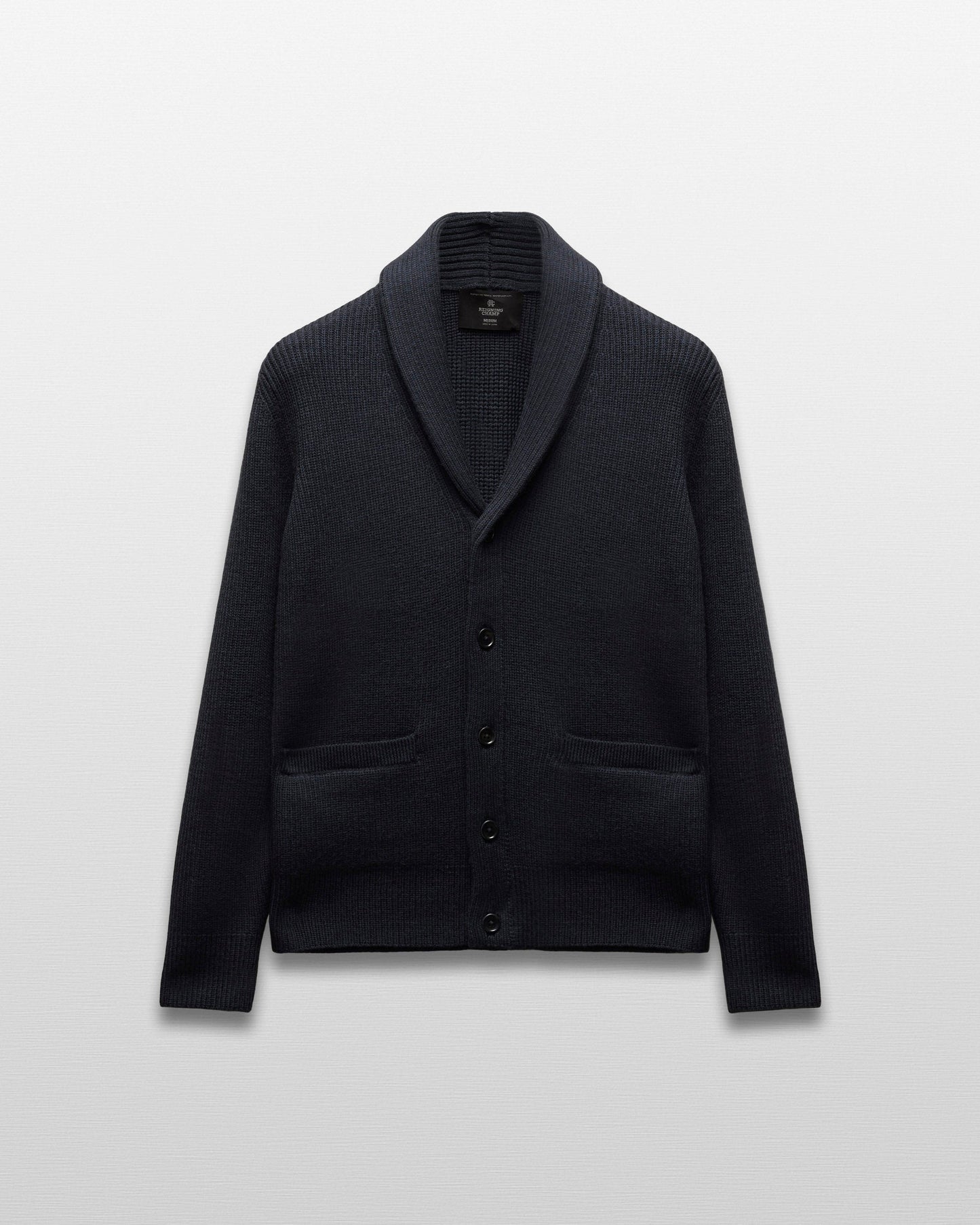 Merino Rib Vinnie Shawl Cardigan