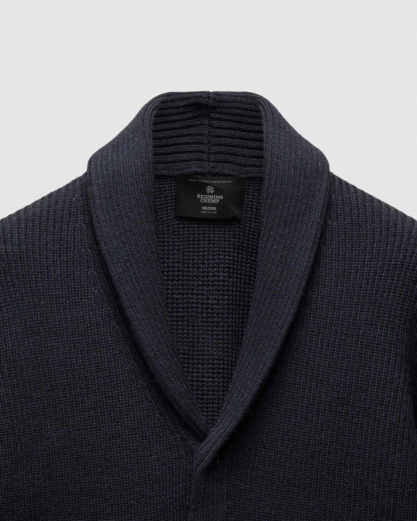 Merino Rib Vinnie Shawl Cardigan