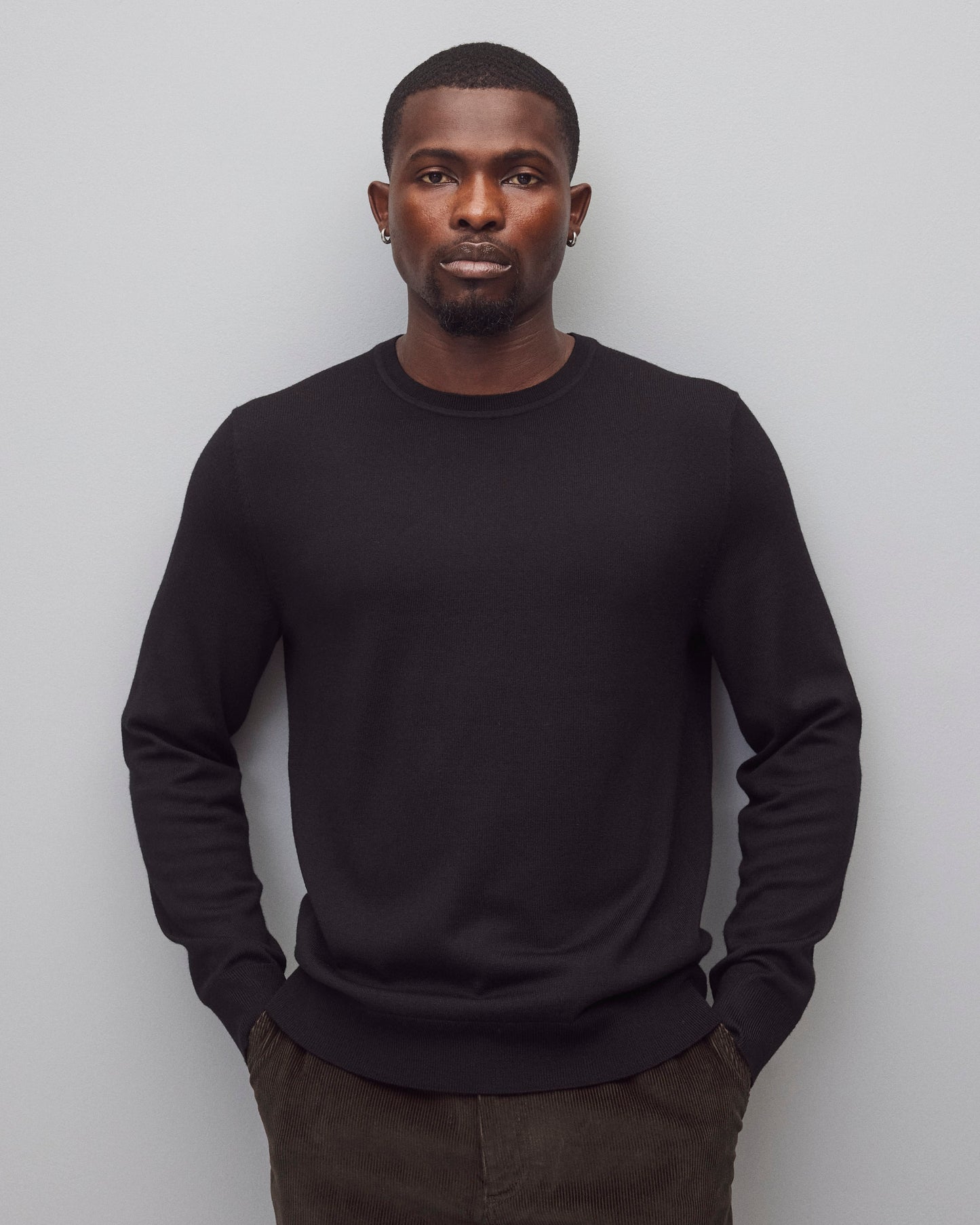 Lightweight Merino Harry Crewneck