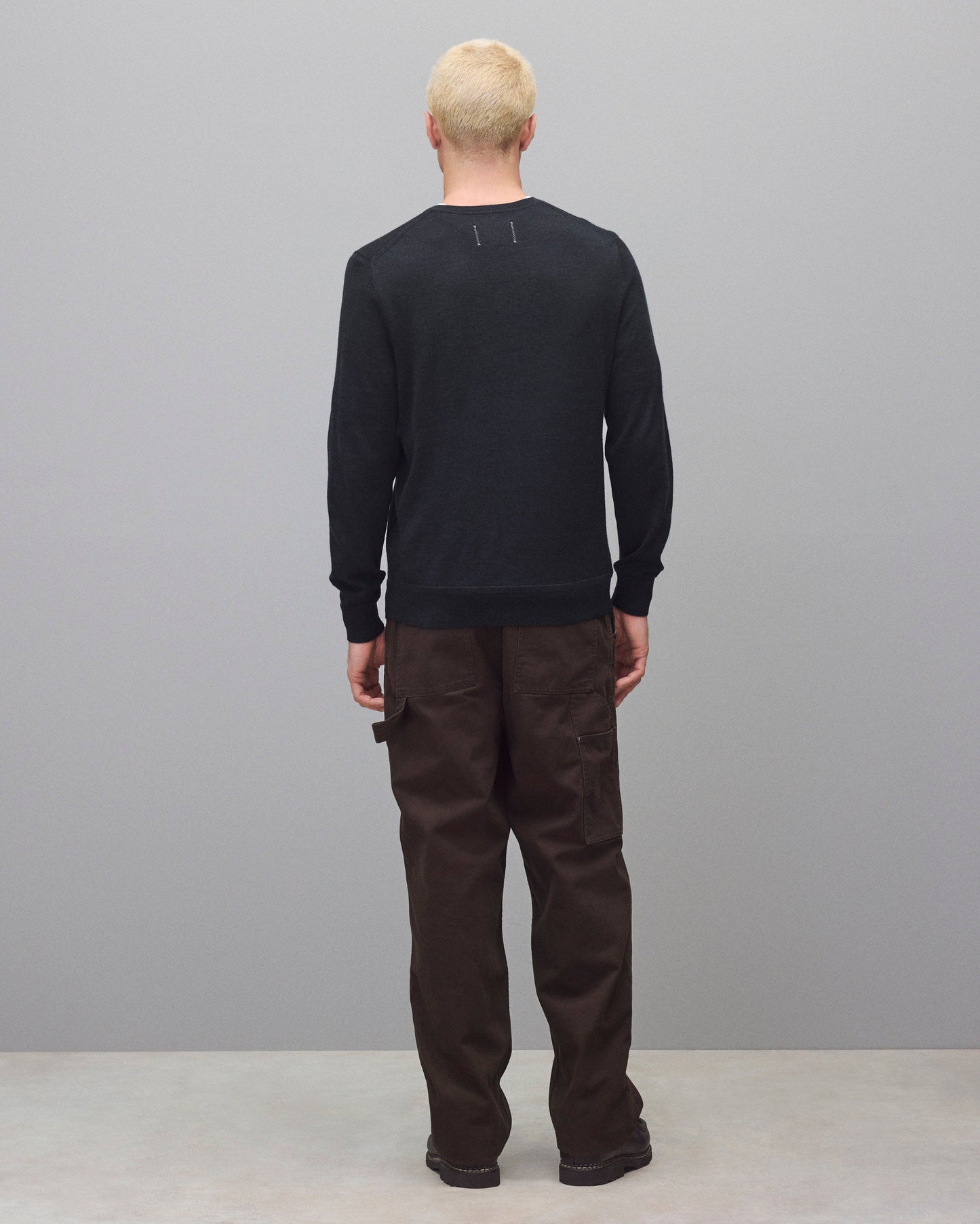 Lightweight Merino Harry Crewneck