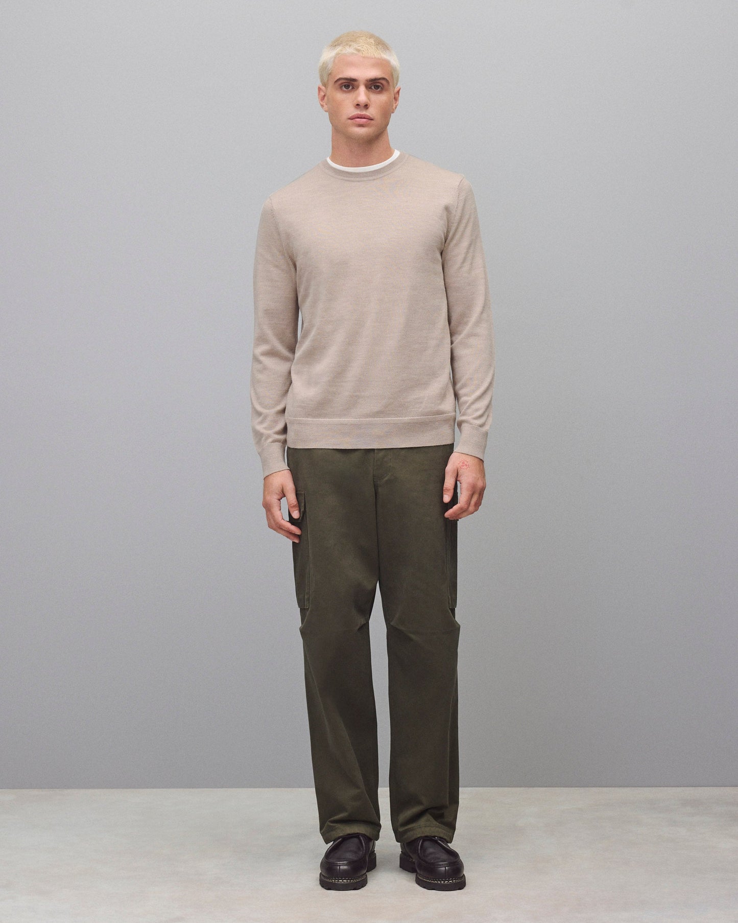 Lightweight Merino Harry Crewneck