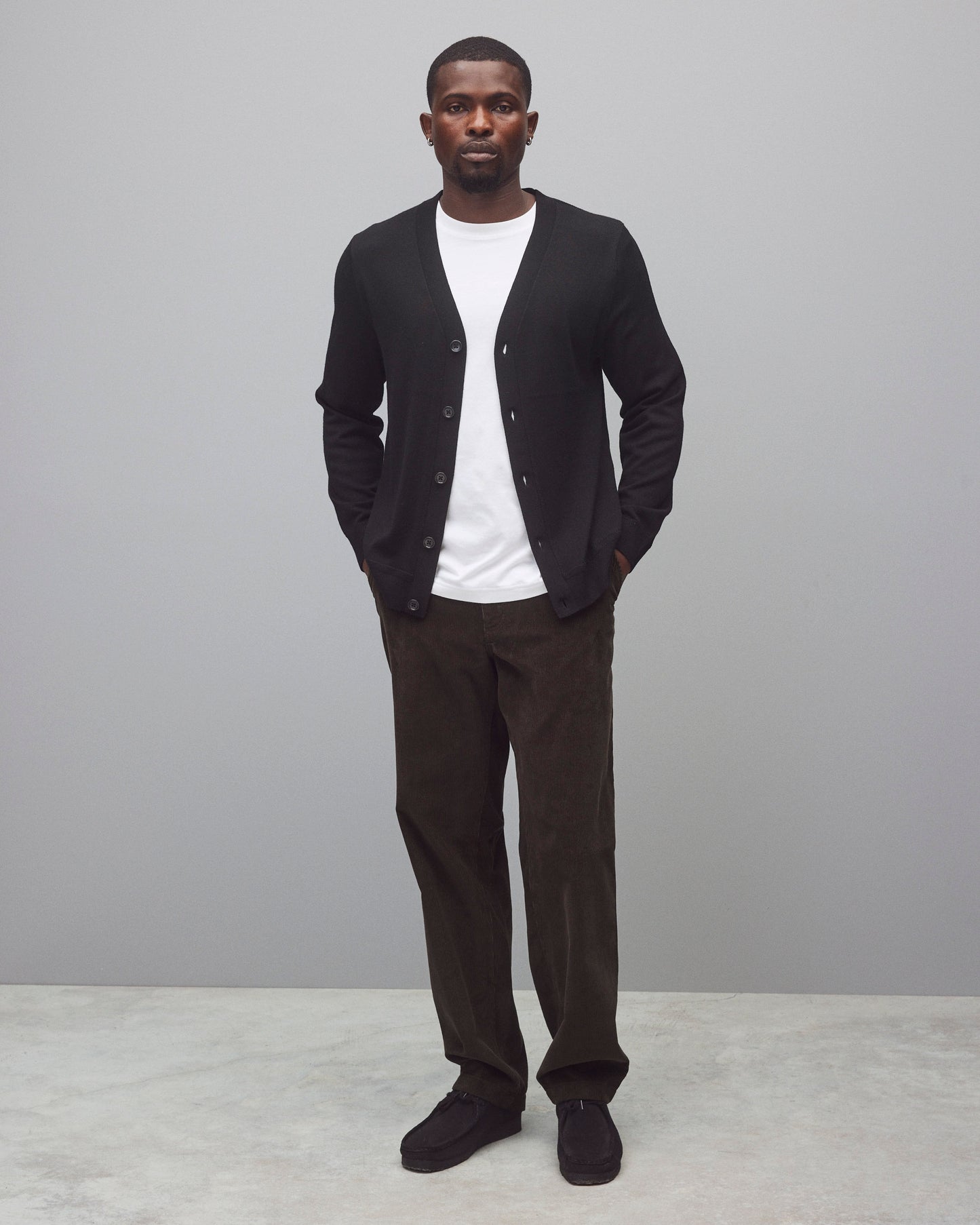 Lightweight Merino Harry Cardigan