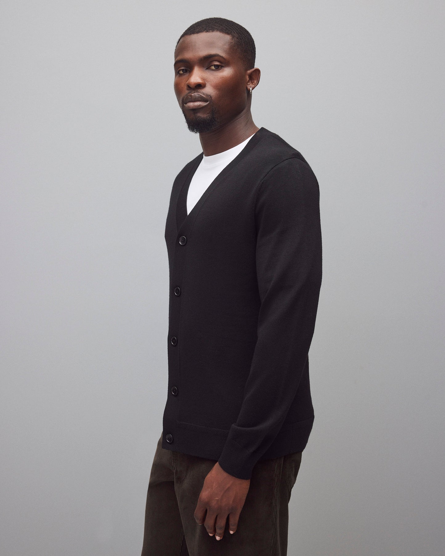 Lightweight Merino Harry Cardigan