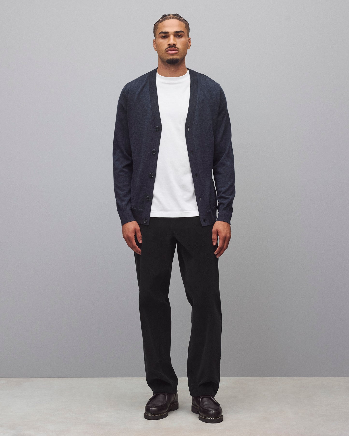 Lightweight Merino Harry Cardigan