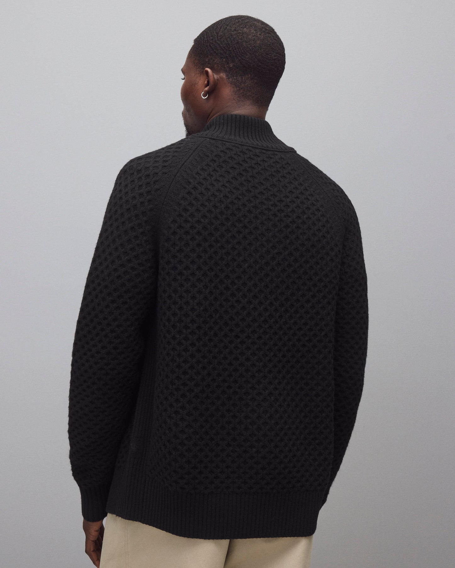 Merino Honeycomb Track Jacket