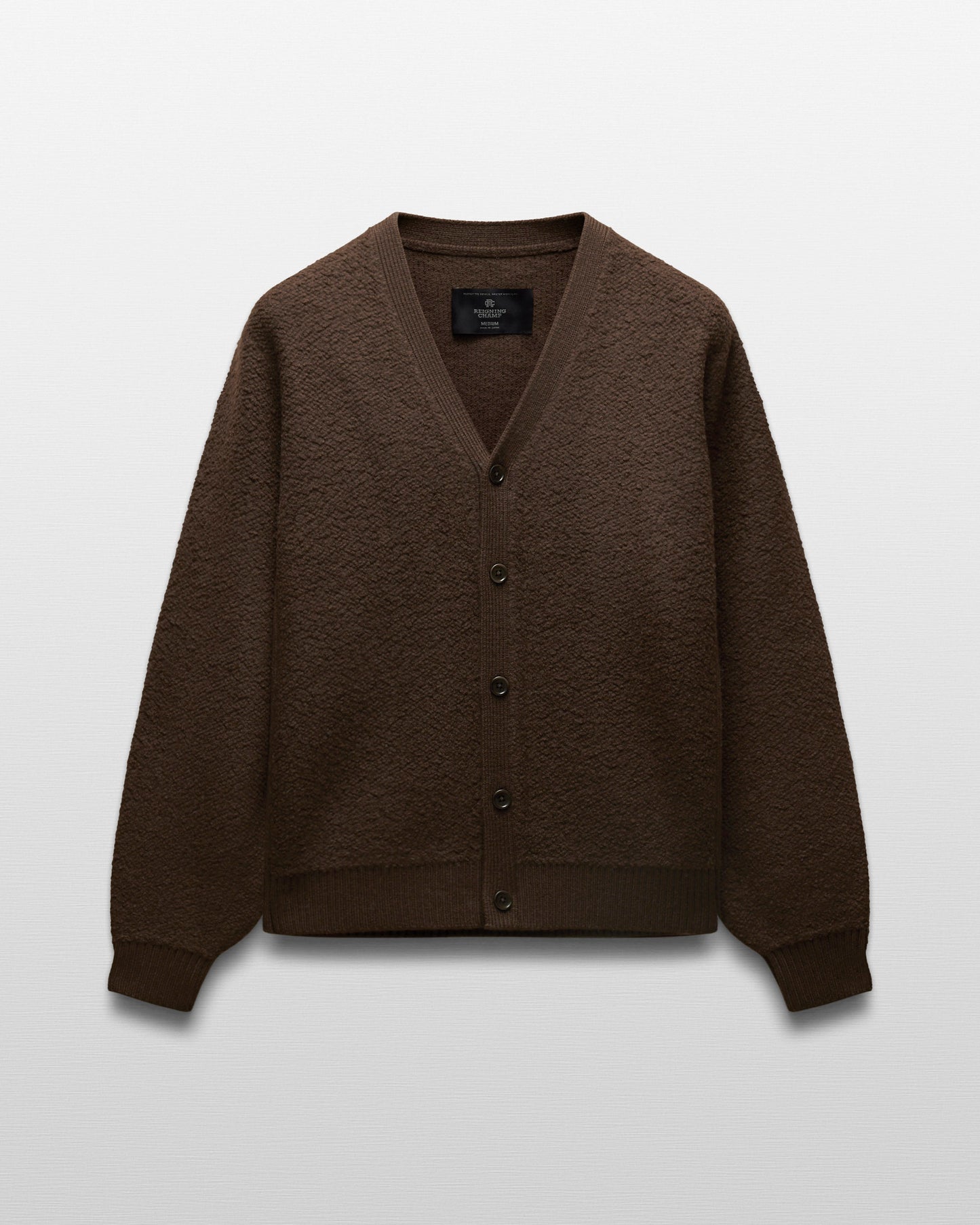 Textured Boucle Turf Cardigan