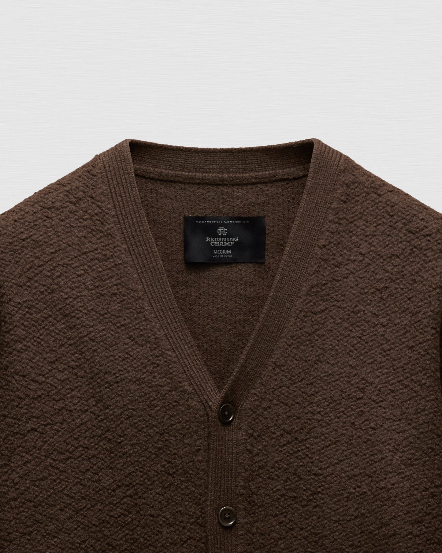 Textured Boucle Turf Cardigan