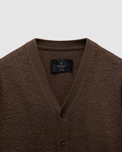 Textured Boucle Turf Cardigan