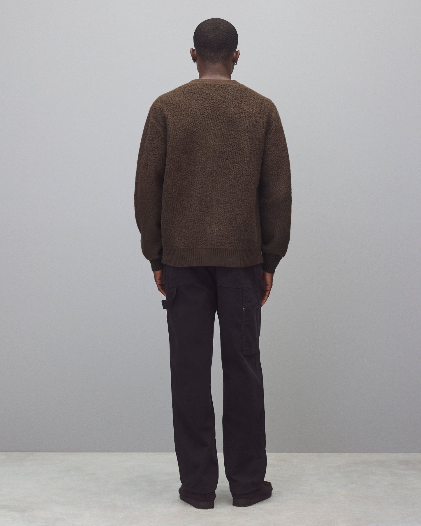 Textured Boucle Turf Cardigan