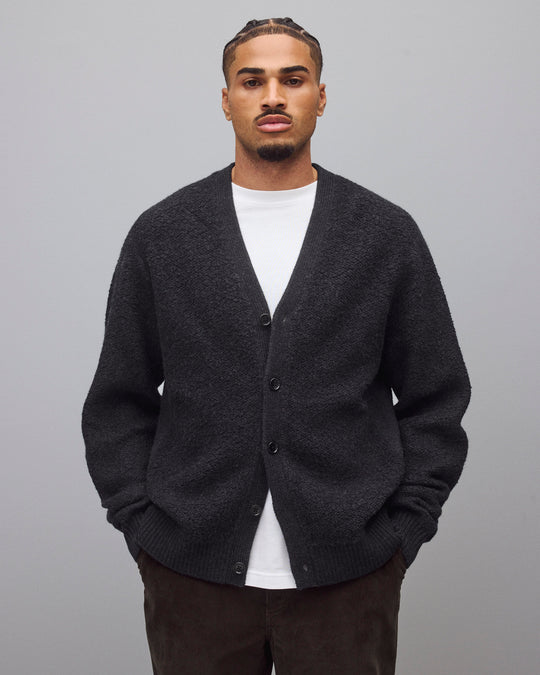 Textured Boucle Turf Cardigan