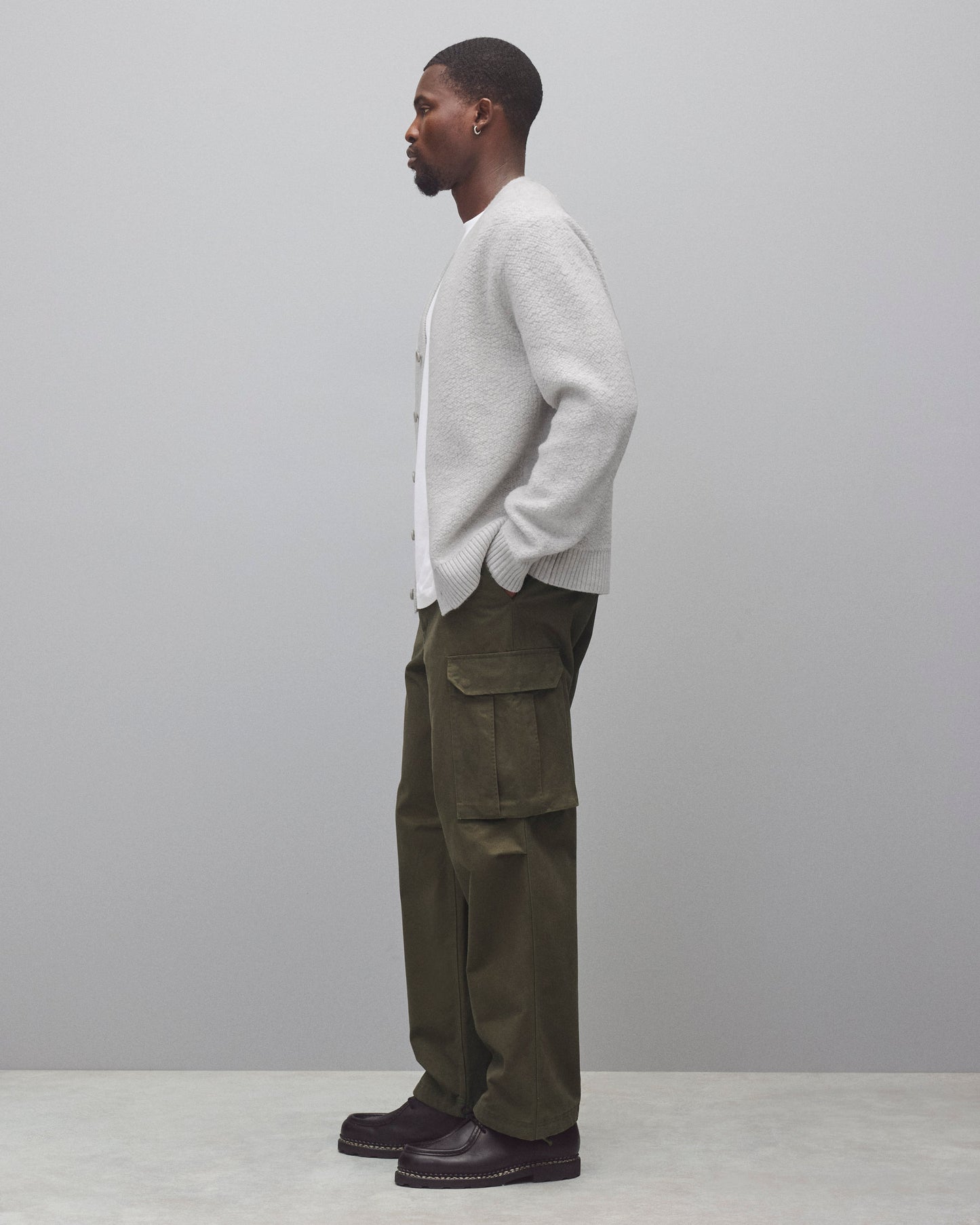 Textured Boucle Turf Cardigan