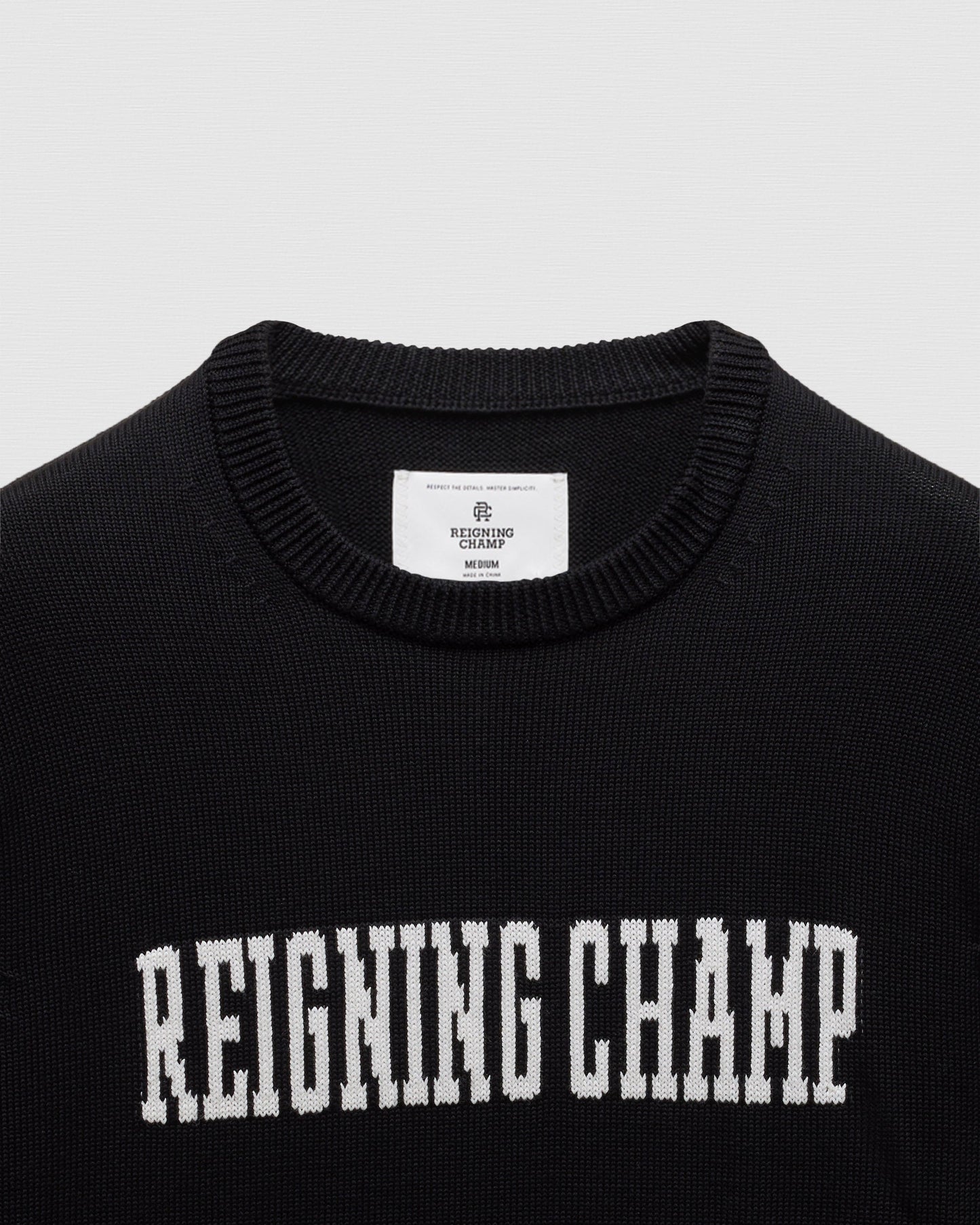 Supima Knit Collegiate Crewneck