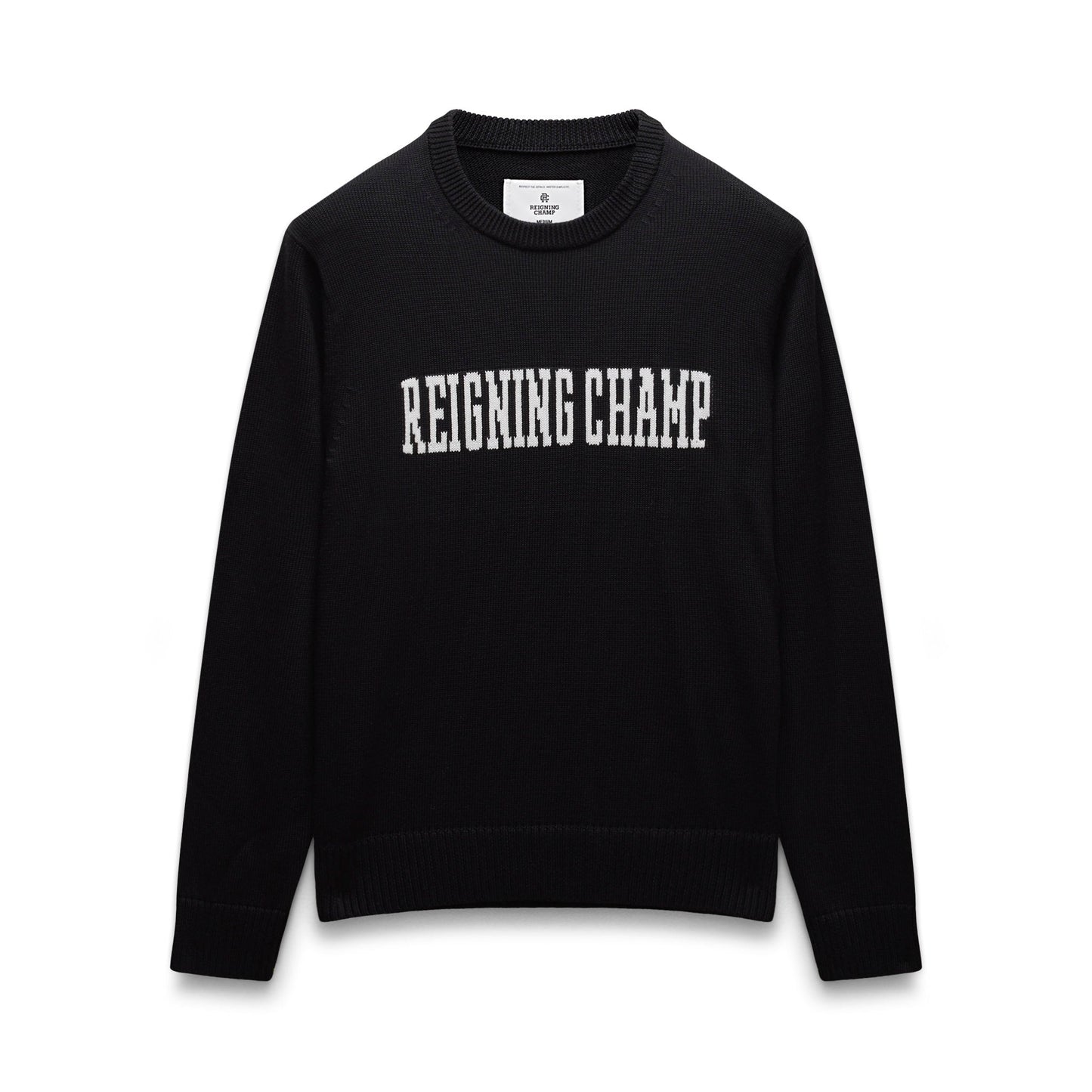 Supima Knit Collegiate Crewneck