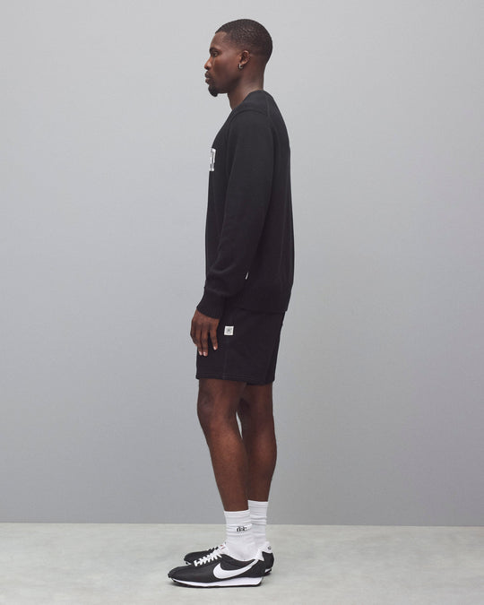 Supima Knit Collegiate Crewneck