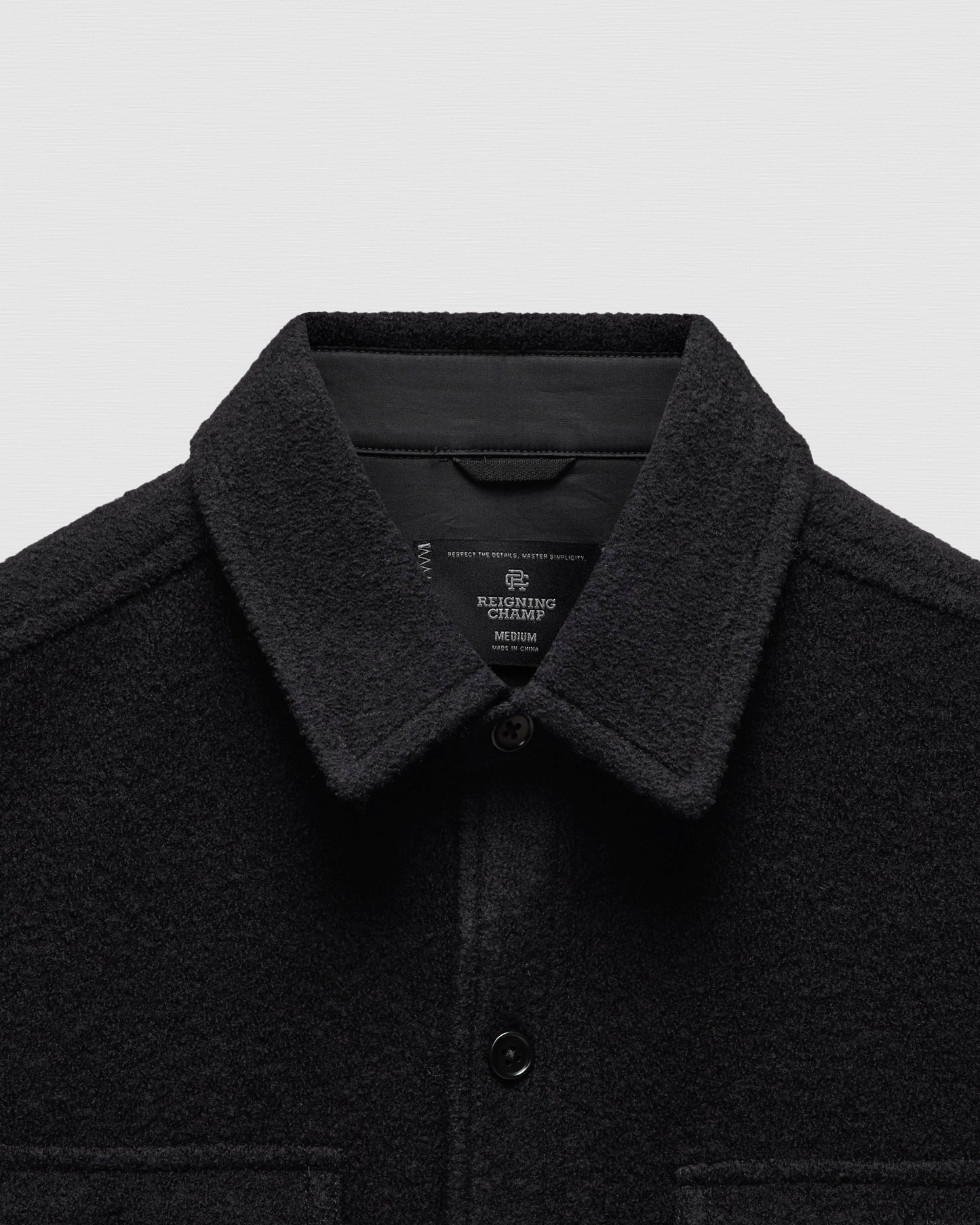 Boiled Wool Warden Overshirt