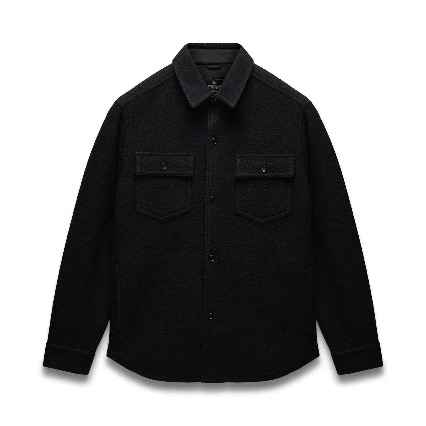 Boiled Wool Warden Overshirt