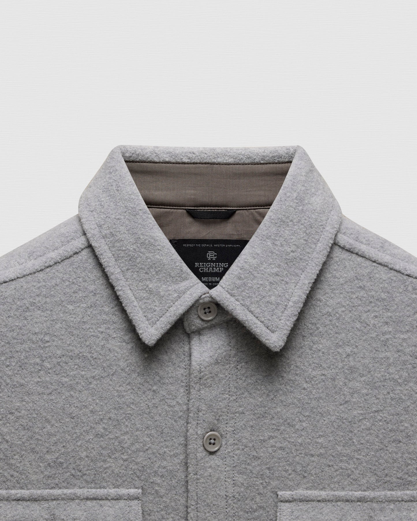 Boiled Wool Warden Overshirt